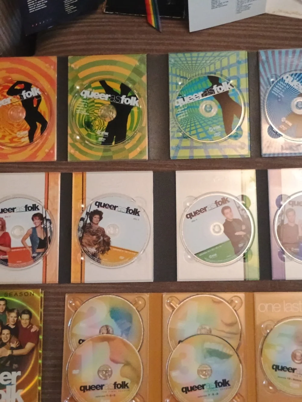 Queer as Folk DVD Box Set - Black, White & Gold Covers